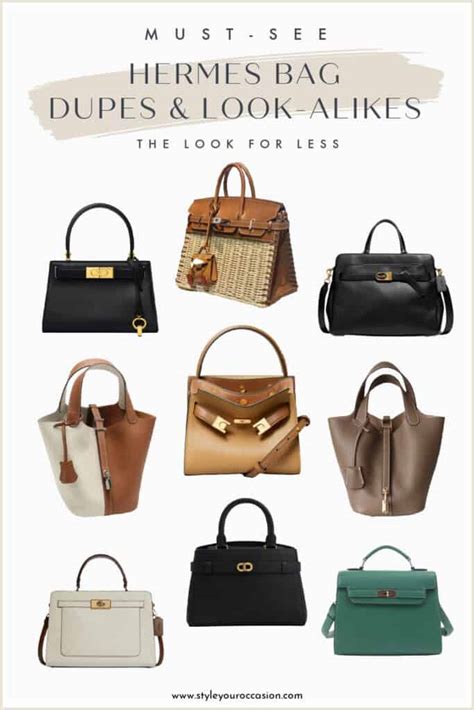 Hermes kelly look alike bag